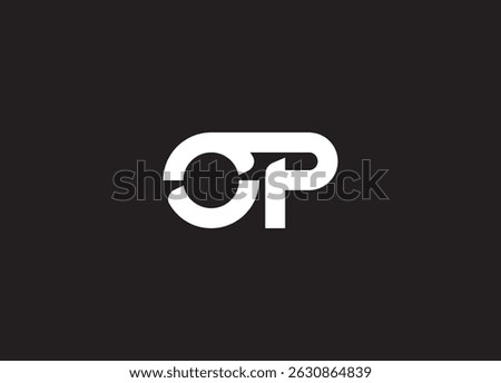OP logo desing and monogram logo
