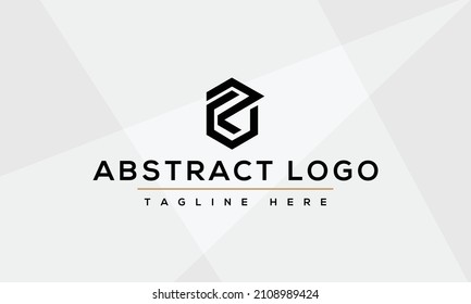OP PO abstract vector logo monogram template