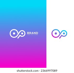 OP, PO letter branding logo
