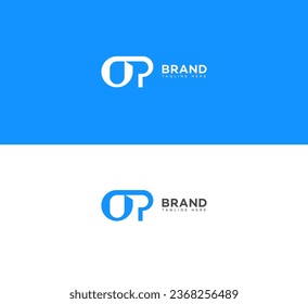 OP, PO letter branding logo
