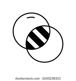 Opacity Icon vector stock illustration