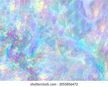 Opal gemstone background. Trendy Vector template for holiday designs, invitation, card, wedding, save the date.