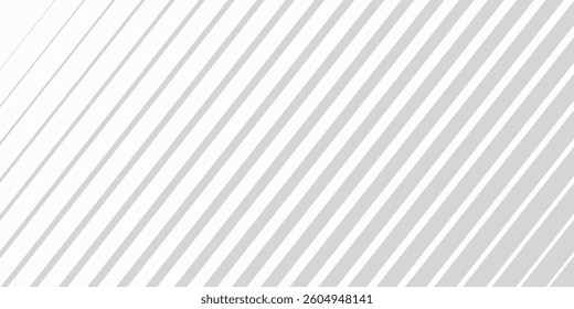 Opart abstract background with diagonal lines. Stylish monochrome striped texture with 3d effect.
