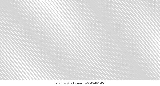 Opart abstract background with diagonal lines. Stylish monochrome striped texture with 3d effect.