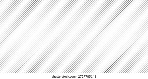 Opart abstract background with diagonal lines. Stylish monochrome striped texture with 3d effect. Modern vector design element.