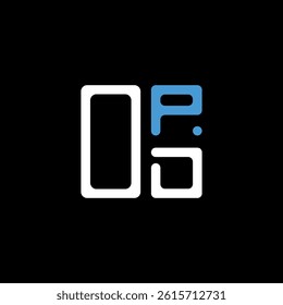 OPD letter logo creative design with vector graphic, OPD simple and modern logo. OPD luxurious alphabet design  