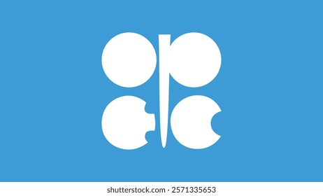 OPEC Flag Vector High Quality Illustration