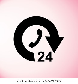 open 24 hours icon