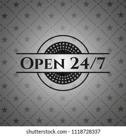 Open 24/7 black badge