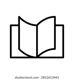 Open academic handbook dictionary reference book representing library literature