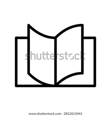 Open academic handbook dictionary reference book representing library literature