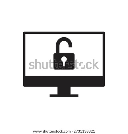 Open access permission on computer screen