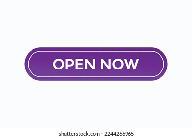 open again button vectors.sign label speech bubble open again
