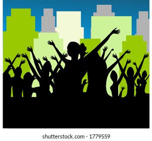 open air gathering