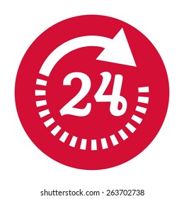 open around the clock  icons