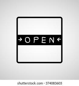 Open and Arrow Vector EPS10, Great for any use