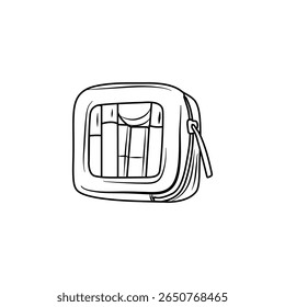 Mochila aberta cheia de itens essenciais de fitness, como tapete de ioga, toalhas e garrafa de água, pronta para um dia ativo Use-a para conceitos de bem-estar e saúde