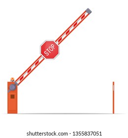 Open barrier icon