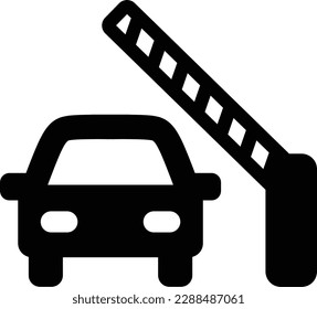 open barrier stop station auto 27348
