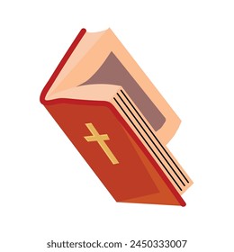 Open bible icon clipart avatar logotype isolated vector 