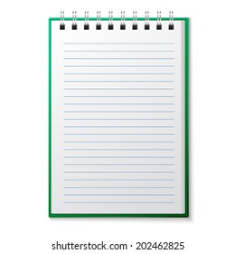 Open Blank Page notebook