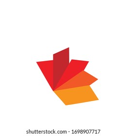 Open book design logo design stock vector