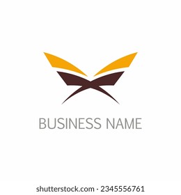 Open book design logo vector image
