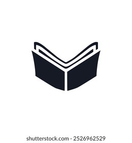 design de modelo de ilustração vetorial de educação de livro aberto