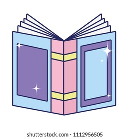 open book front board education object
