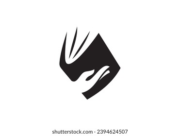 diseño de logotipo de mano de libro abierto, icono vector. símbolo educativo.