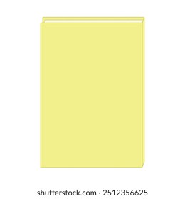 Open book in a hand School supplies icon Vector