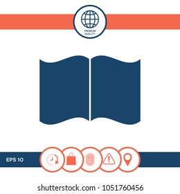 Open book icon