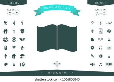 Open book icon