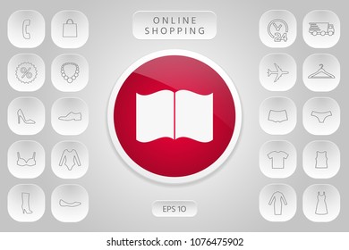 Open book icon