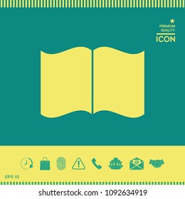 Open book icon