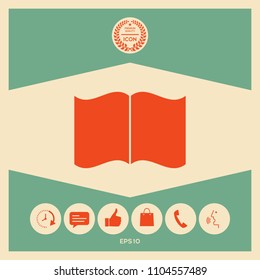 Open book icon