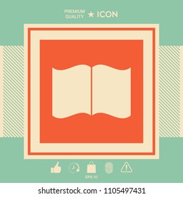 Open book icon