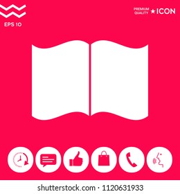 Open book icon