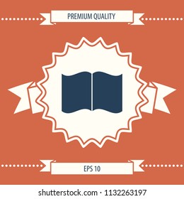 Open book icon