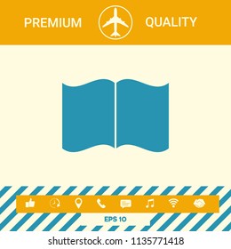 Open book icon