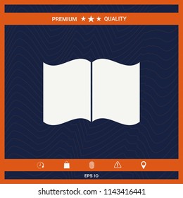 Open book icon