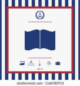 Open book icon