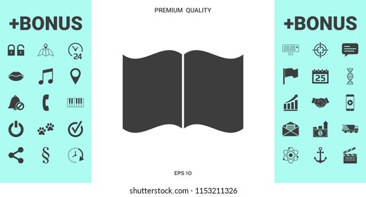 Open book icon