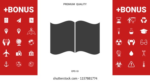 Open book icon