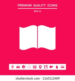 Open book icon