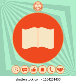 Open book icon