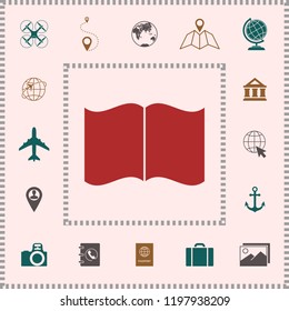 Open book icon