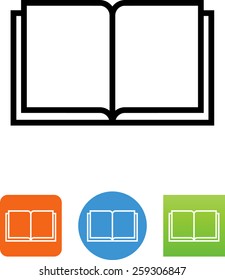Open book icon