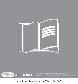 Open book icon