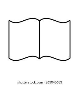Open book icon